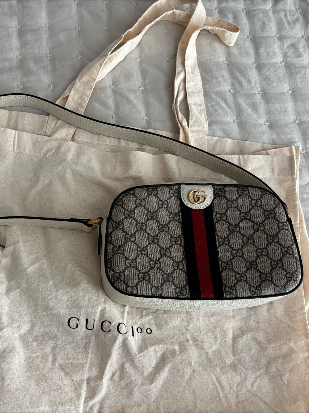 Gucci Beige GG Supreme